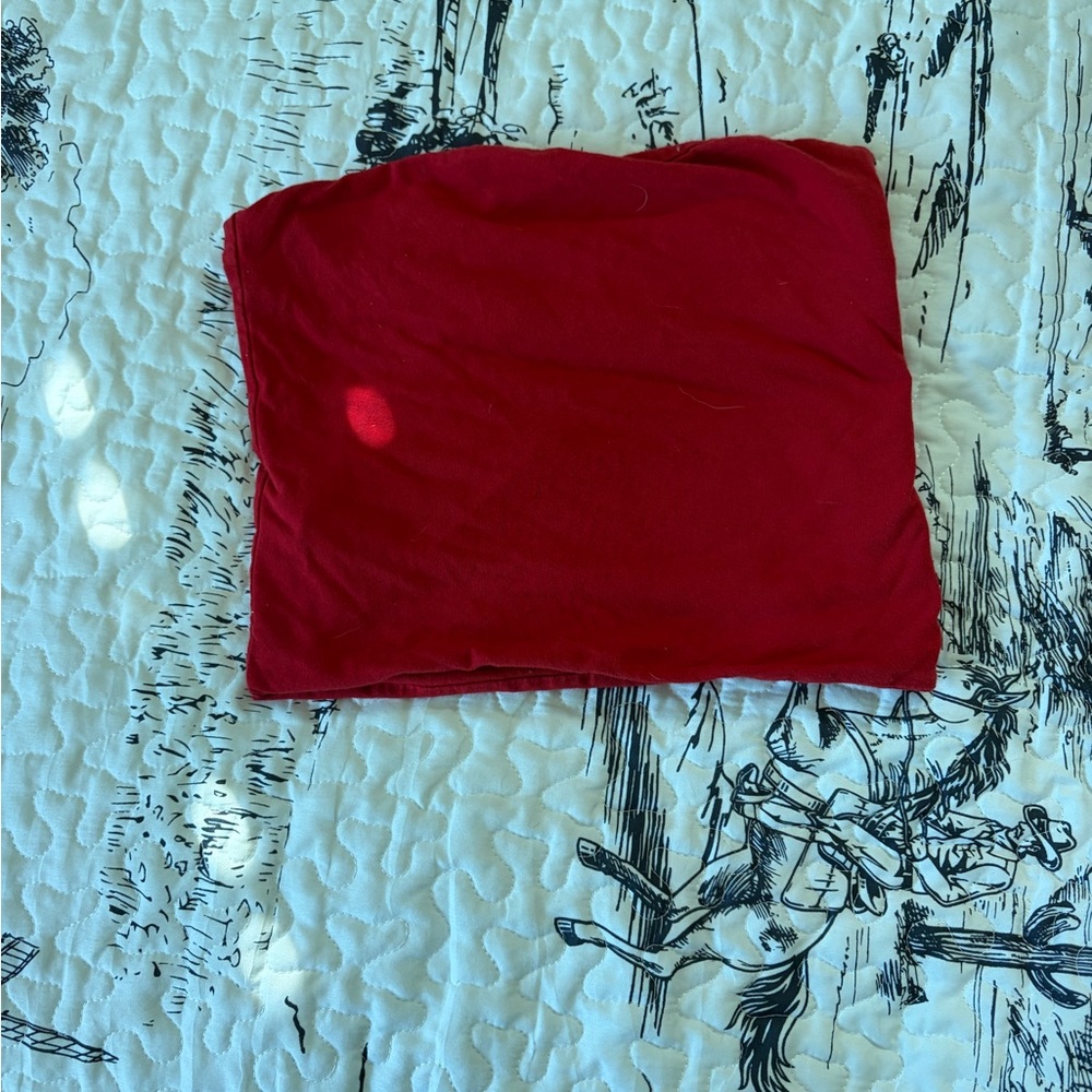Brandy Melville Red Tube Top